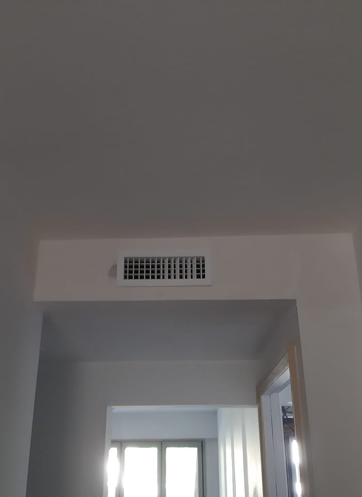Sortie de mur ventilation